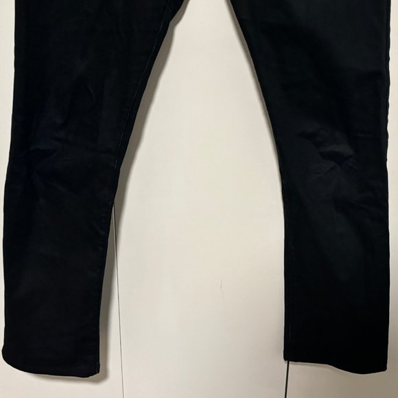 Raleigh Denim Slim Fit Raw Denim Button Fly Black Jeans Indigo Undertones 30 - Picture 9 of 10